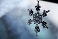 glass snowflake