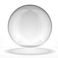 Glass sphere Royalty Free Stock Photo