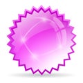 Glass star icon