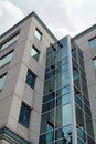 Glass and Steel Exterior of a Downtown Office Building Royalty Free Stock Photo