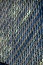 Glass and steele office windows in Canary Wharf Royalty Free Stock Photo