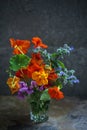 Nasturtium bouquet