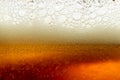 Glass of tasty beer with foam, closeup Royalty Free Stock Photo