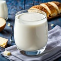 A glass of tasty Buttermilk