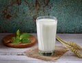 A glass of tasty Buttermilk