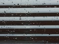 Glass texture with rain water drops Royalty Free Stock Photo