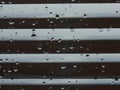 Glass texture with rain water drops Royalty Free Stock Photo