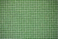 Glass tiles green mosaic