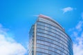 Glass Tower with a Stunning Blue glass windows