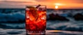 Glass tropical beach cocktail drinks sun sunny sunshine travel