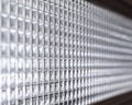 Glass wall pattern perspective Royalty Free Stock Photo
