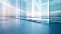 Glass wall reflections Royalty Free Stock Photo