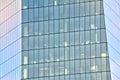 Glass walls of a office building - business background Royalty Free Stock Photo