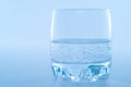 Glass with water Royalty Free Stock Photo