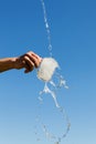 Glass of water. Royalty Free Stock Photo