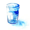 Glass of water