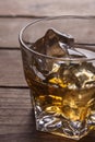 Glass of whiskey Royalty Free Stock Photo