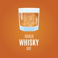 World Whisky Day vector