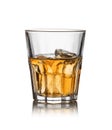 Glass of whisky Royalty Free Stock Photo