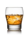 Glass of whisky Royalty Free Stock Photo