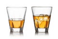 Glass of whisky Royalty Free Stock Photo