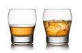 Glass of whisky Royalty Free Stock Photo
