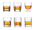 Glass of whisky Royalty Free Stock Photo