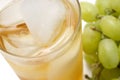 Glass of White Grape Juice Royalty Free Stock Photo