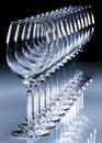 Glass white wine Royalty Free Stock Photo