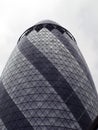 Glass windows in a modern business building Royalty Free Stock Photo