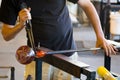 Glassblowing Detail Royalty Free Stock Photo