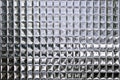 Glassbox wall pattern with reflection Royalty Free Stock Photo