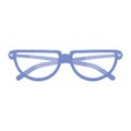 Glasses accessory fashion optical element top view design