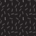 Glasses dark seamless pattern - vector eyeglasses background