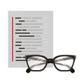 Glasses document coding web development