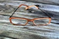 Glasses, eyeglasses or spectacles, vision eyewear with lenses, typically used for vision correction, such as with reading glasses