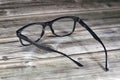 Glasses, eyeglasses or spectacles, vision eyewear with lenses, typically used for vision correction, such as with reading glasses