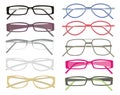 Glasses frames Royalty Free Stock Photo