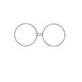 Glasses, glasses, different shape eyeglass frames, round frames, square frames, triangular frames, diamond-shaped frames, eyeglass