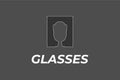 Glasses Logo Royalty Free Stock Photo