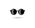 Glasses vector symbol icon Royalty Free Stock Photo