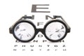 glasses and optic test