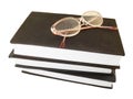 Glasses over some books Royalty Free Stock Photo