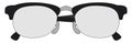 Glasses for reading, illustration, vector Royalty Free Stock Photo