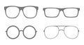 Glasses sunglasses icon Royalty Free Stock Photo