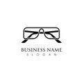 Glasses symbol vector icon design Royalty Free Stock Photo