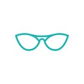 Glasses symbol vector icon design