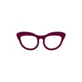 Glasses symbol vector icon design