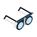 Glasses for vision testing icon