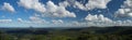 The Glasshouse Mountains Australia Panorama 02 Royalty Free Stock Photo